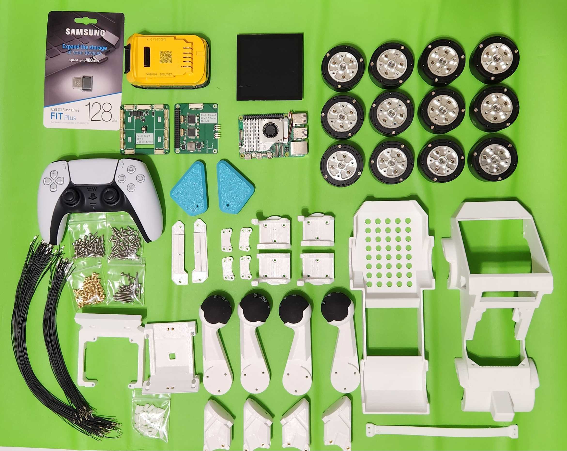 Pupper v3 all components